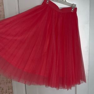Pink Tulle Skirt